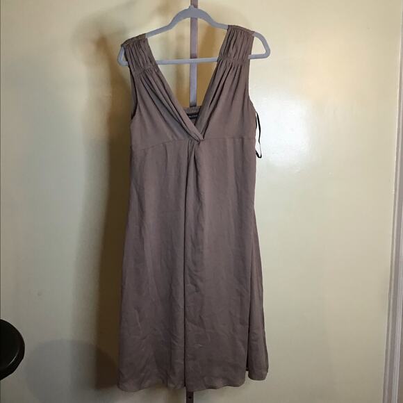 Women formal Maternity Dress Sz. Med Tan ASOS Mama Licious Dressy Tank Dress - Picture 5 of 10